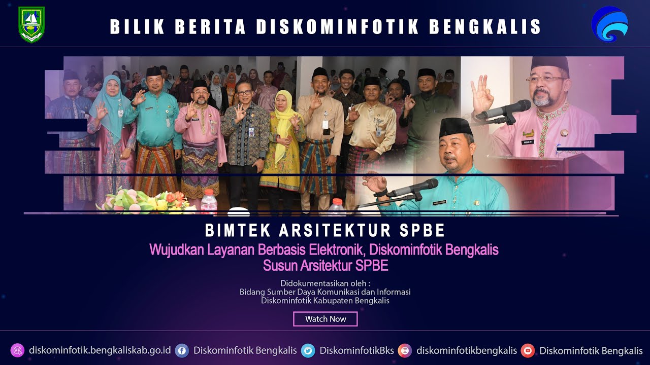 Wujudkan Layanan Berbasis Elektronik Diskominfotik Bengkalis Susun Arsitektur SPBE Pematang Obo